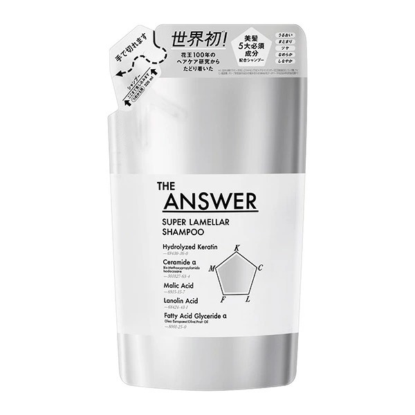 花王 THE ANSWER スーパーラメラシャンプー つめかえ用 320ml　花王