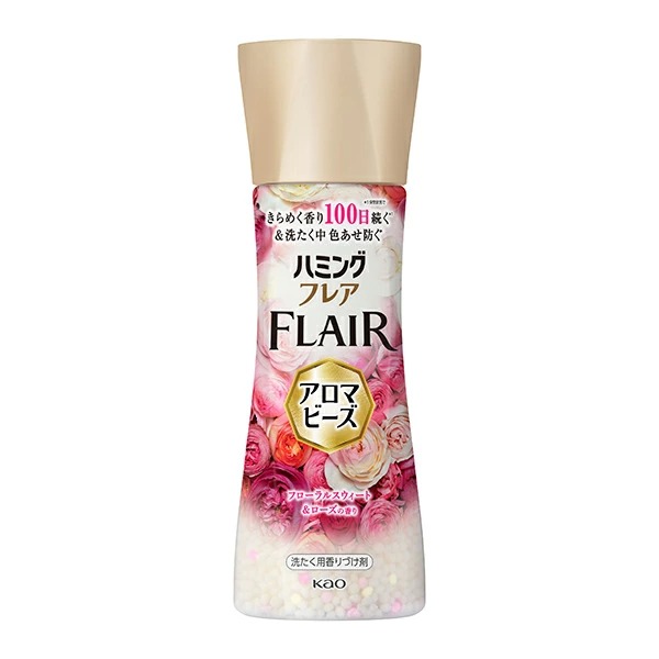 花王 ハミングフレア アロマビーズ フローラルスウィート&ローズの香り 本体 260g　花王