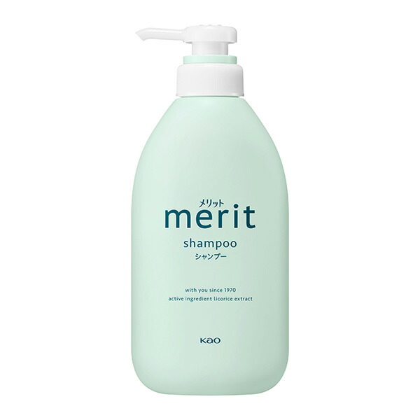 花王 メリット シャンプー ポンプ (450ml) 【医薬部外品】　花王