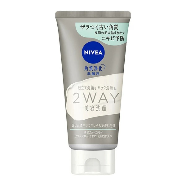 花王 ニベア2WAY美容洗顔AC 120g　花王