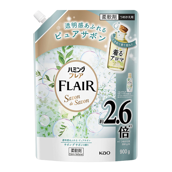 花王 ハミングフレア サボンデサボン スパウトパウチ 900g　花王