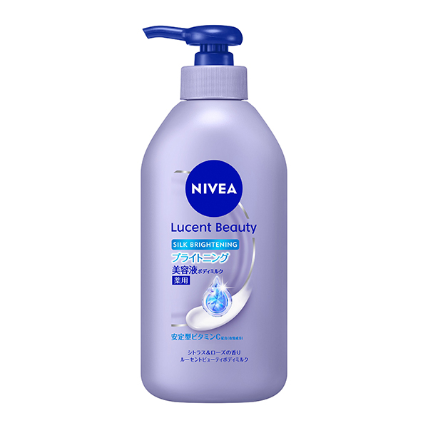 花王 ニベア ルーセントビューティ シルクブライトニング ブライトニング美容液ボディミルク 330mL　花王
