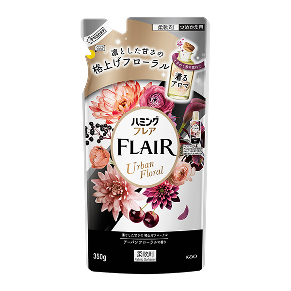 花王 ハミングフレア アーバンフローラル つめかえ用 350g　花王