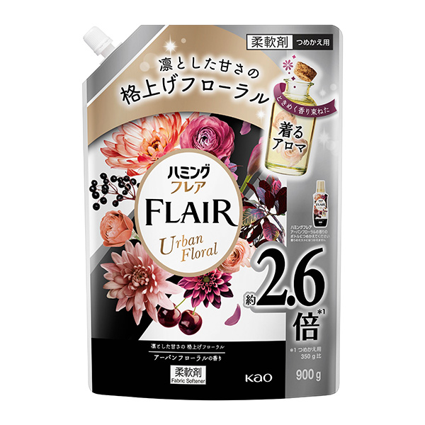花王 ハミングフレア アーバンフローラル スパウトパウチ 900g　花王