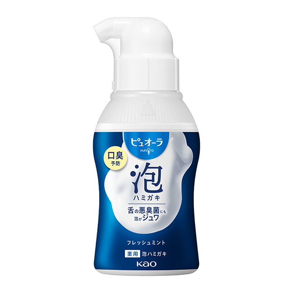ピュオーラ 泡ハミガキ フレッシュミント 110ml【医薬部外品】　花王