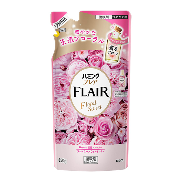 花王 ハミングフレア フローラルスウィート つめかえ用 350g　花王