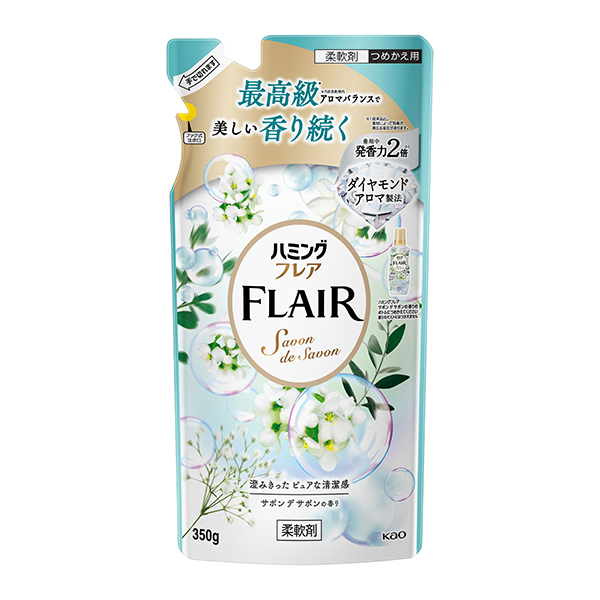 花王 ハミングフレア サボンデサボン つめかえ用 350g　花王