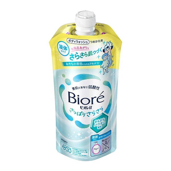 ビオレu さっぱりさらさら つめかえ用 320ml 花王