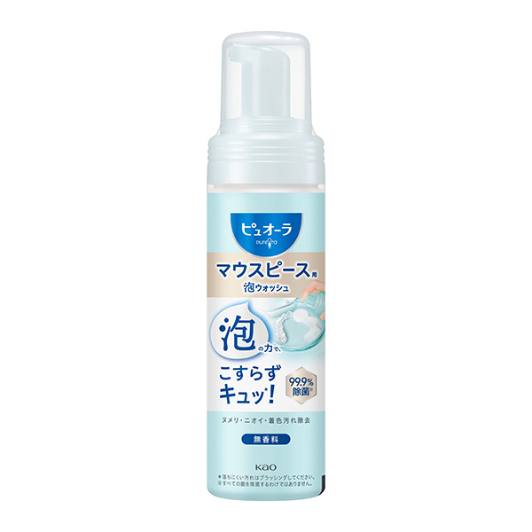 ピュオーラ マウスピース用泡ウォッシュ 本体 150ml　花王