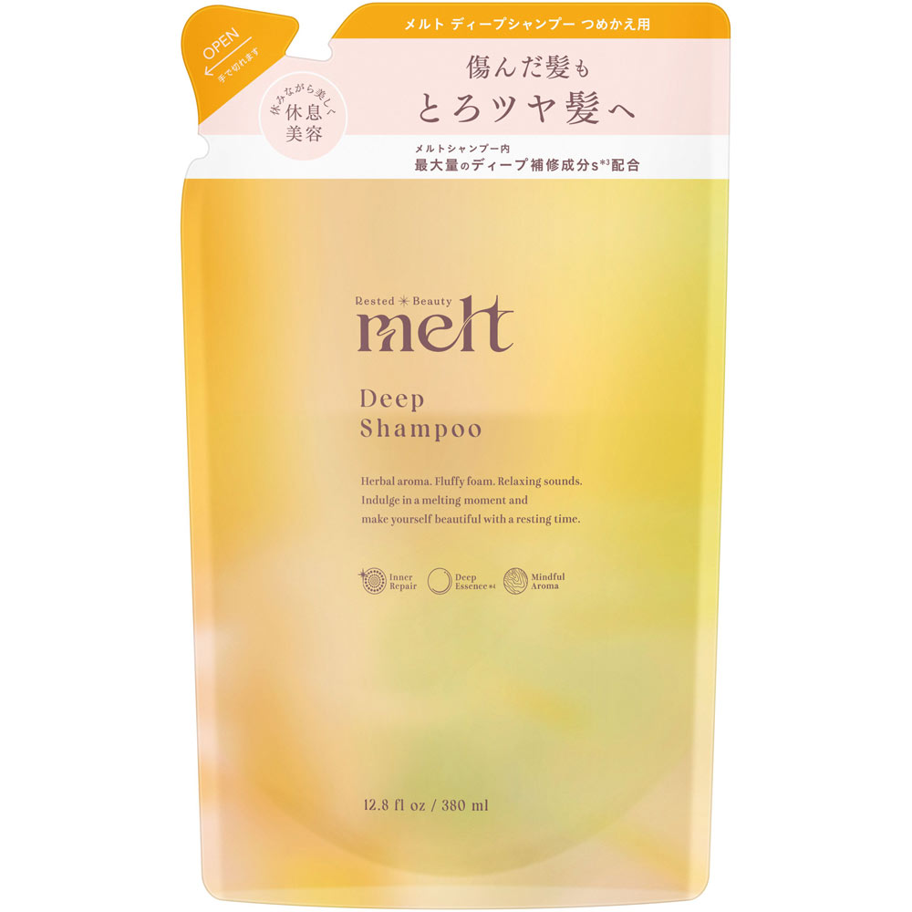 メルト ディープシャンプー つめかえ用 380ml