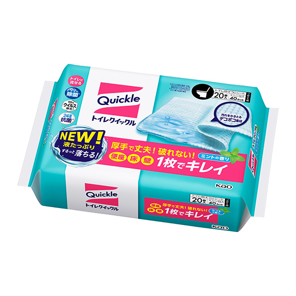 トイレクイックル つめかえ用 ジャンボパック 花王 20枚