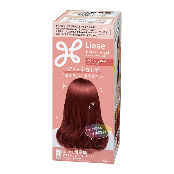 リーゼ ティントカラージェル チェリーレッド 花王 219ml【医薬部外品】