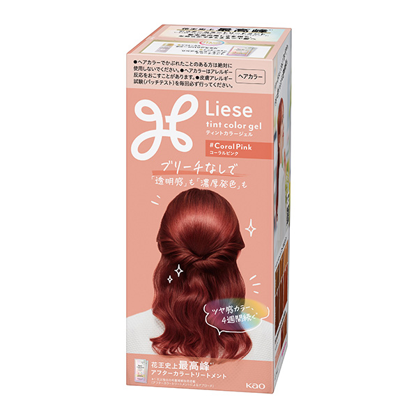 リーゼ ティントカラージェル コーラルピンク 花王 219ml【医薬部外品】