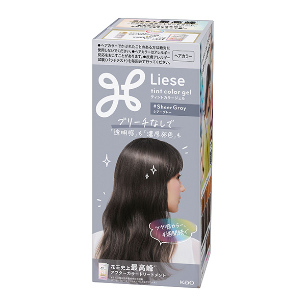 リーゼ ティントカラージェル シアーグレー 花王 219ml【医薬部外品】