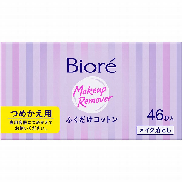 ビオレ メイク落としふくだけコットン つめかえ用 46枚 花王