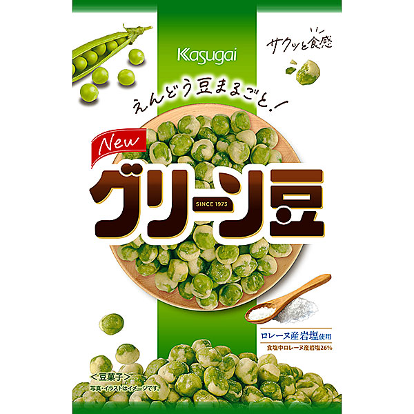 春日井製菓　グリーン豆 90g×12個入り(1ケース)