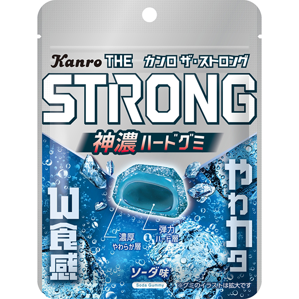 カンロ  カンロ ザ・ストロンググミソーダ 70g×72個 (1ケース)