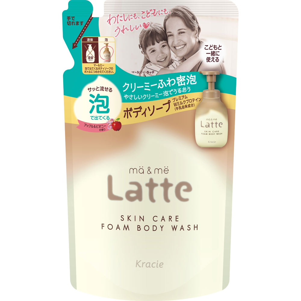 マー＆ミー 泡で出てくるボディソープ 詰替用 420mL