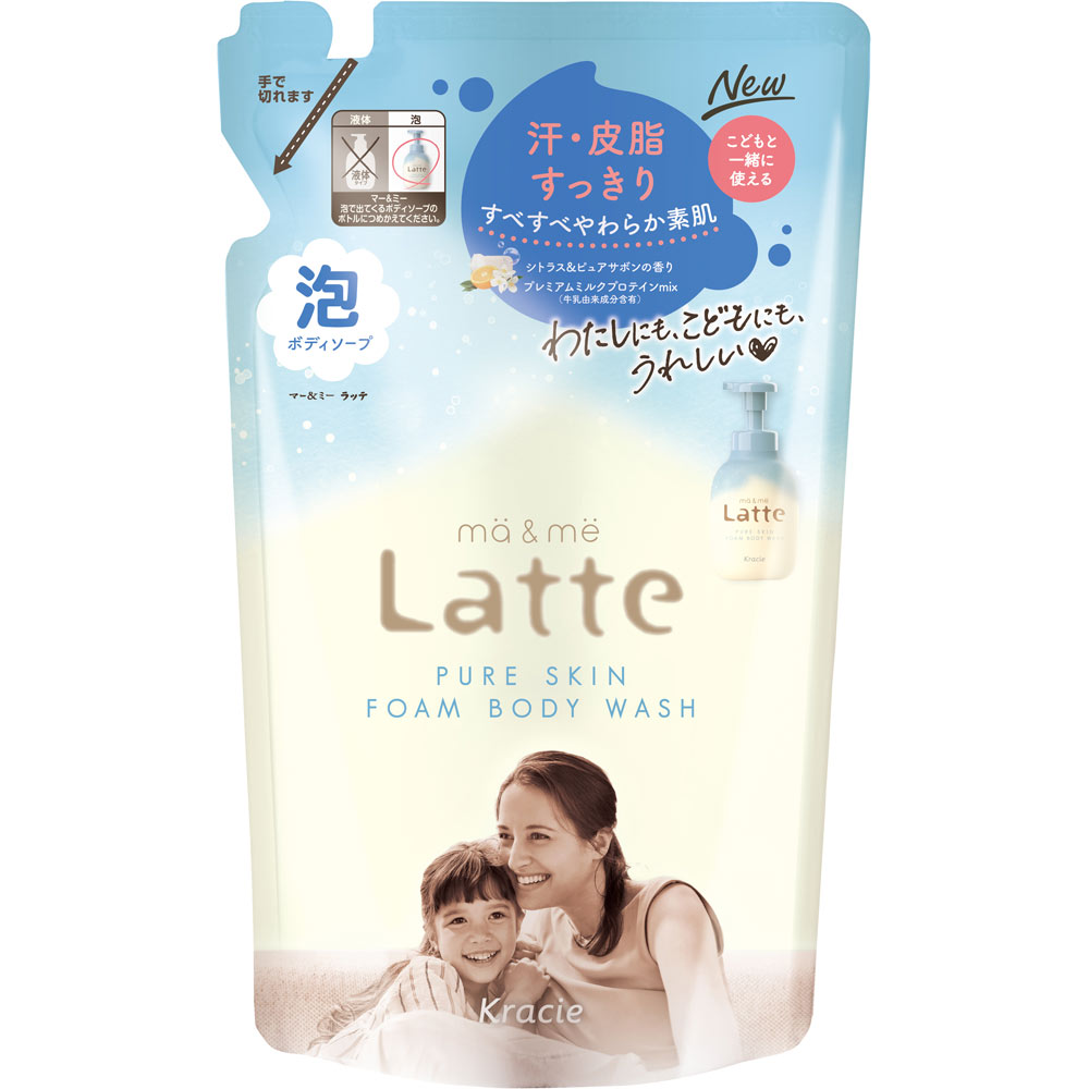 マー＆ミー ピュアスキン 泡で出てくるボディソープ 詰替用 420mL×1袋
