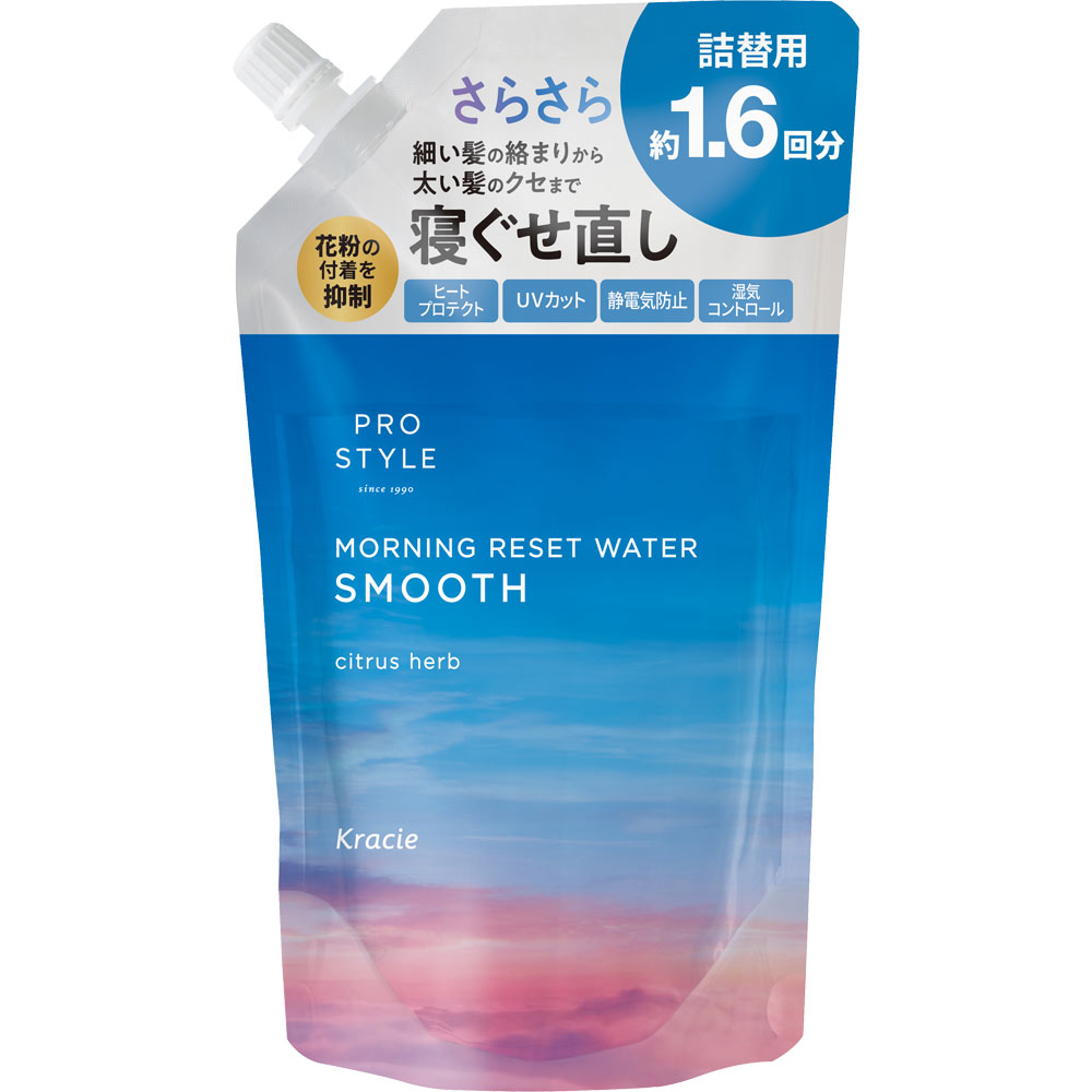 プロスタイル モーニングリセットウォーター シトラスハーブの香り 詰替用 450mL