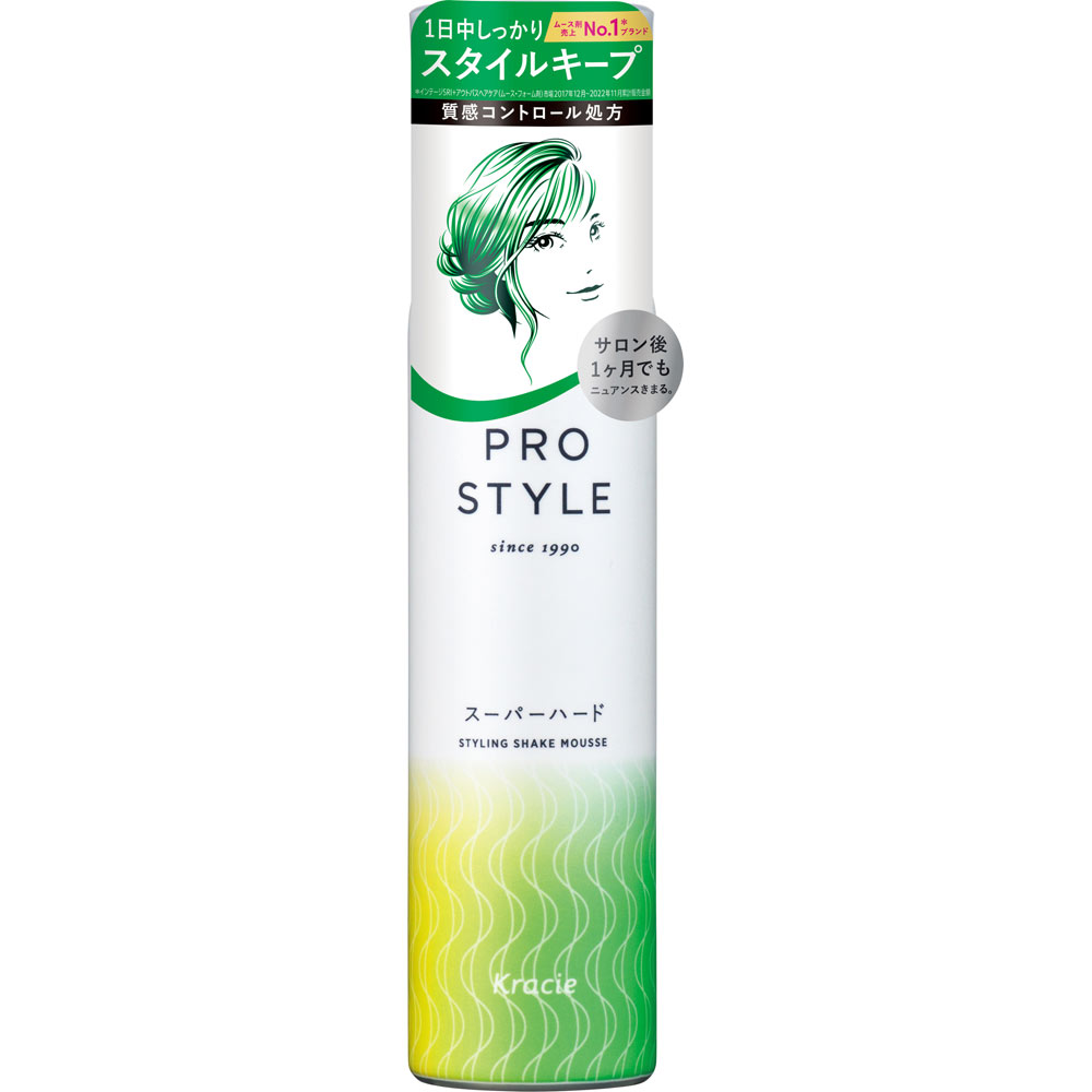 プロスタイル スーパーハードシェイクムース 150g