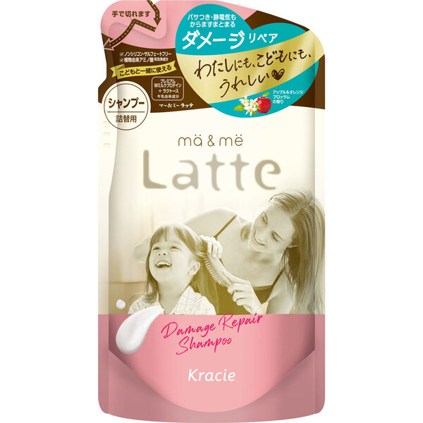 マー＆ミー Latte ダメージリペア シャンプー 詰替用 360mL