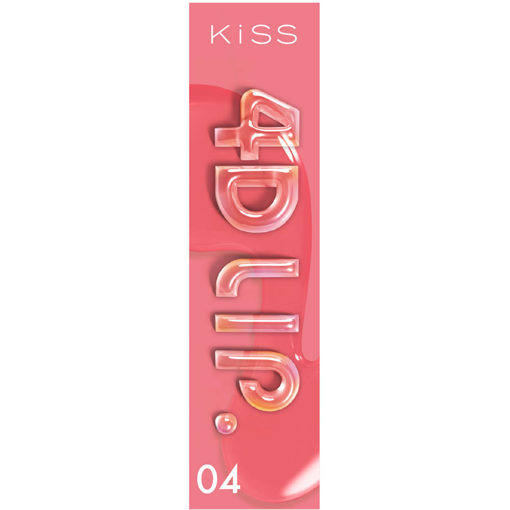 キス 4Dリップ 04 メロウコーラル 3.8g×1個