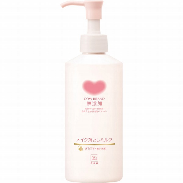 カウブランド 無添加メイク落としミルク ポンプ付 180mL