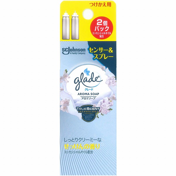 グレード 消臭センサー＆スプレー アロマソープ つけかえ用 18mL×2個