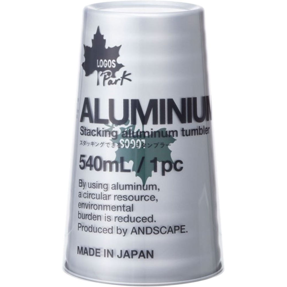 アルミタンブラー ロゴスパーク 540mL 2個セット