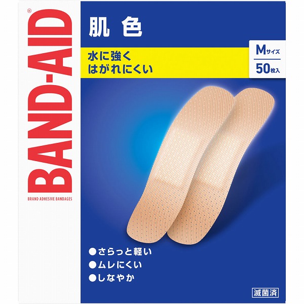 バンドエイドＭサイズ 50枚【一般医療機器】