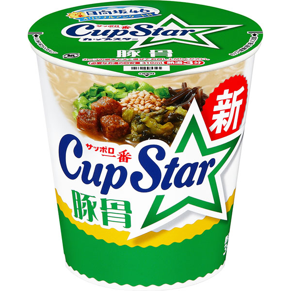 サッポロ一番　カップスター　豚骨 75g×12個入り(1ケース)