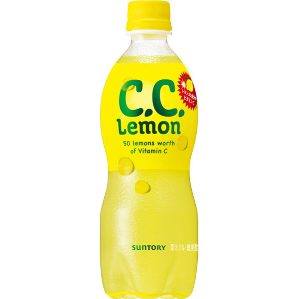 サントリー　C.C.レモン 500ml 24本入り×1ケース