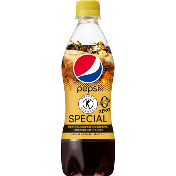 サントリー ペプシスペシャル ゼロ　490ml×24本 (1ケース)【特定保健用食品】
