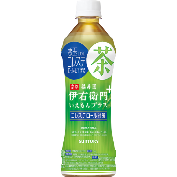 サントリー　伊右衛門プラスコレステ対策　500ml×24本（1ケース）【機能性表示食品】