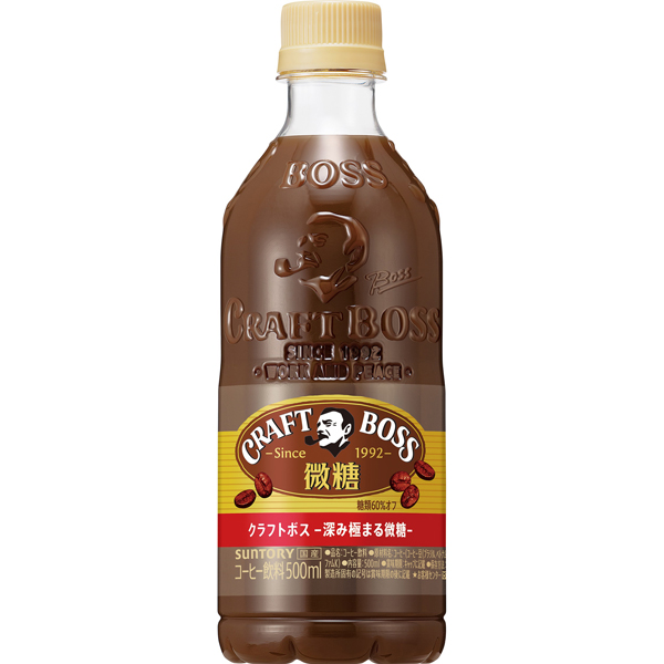 サントリー クラフトボス微糖 500ml×24本入り (1ケース)