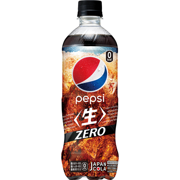 サントリー PEPSI〈生〉ZEROジャパンコーラ 600ml×24本入り (1ケース)