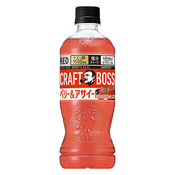 サントリー クラフトボス ベリー＆アサイー 500ml×24本(1ケース)