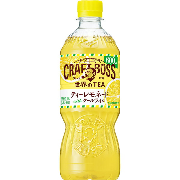 サントリー クラフトボスティーレモネード 600ml×24本 (1ケース)