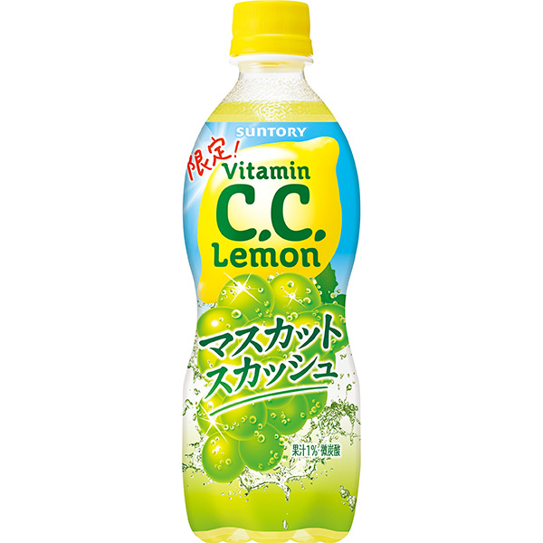 サントリー CCレモン マスカットスカッシュ 500ml×24本(1ケース)