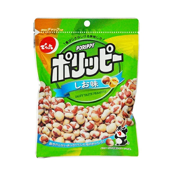 でん六 ポリッピー塩味 85g×12袋×4箱(計48袋)