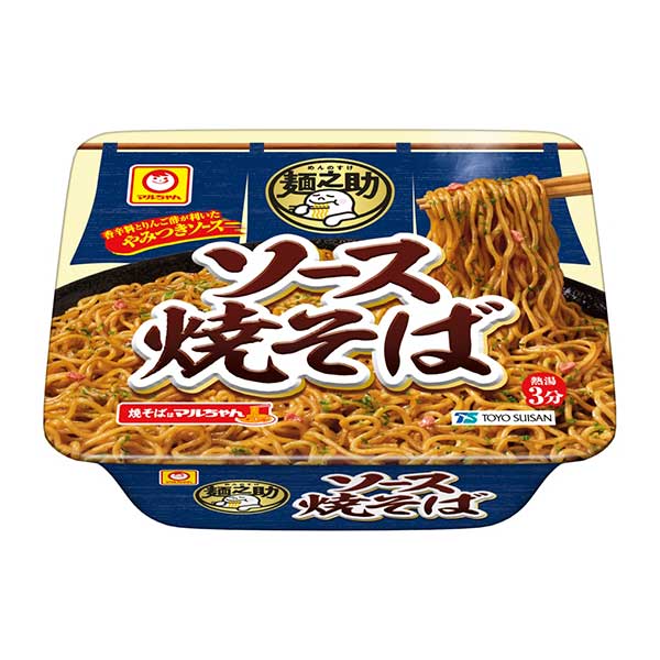 マルちゃん　麺之助　ソース焼そば 113g×12個入り(1ケース)