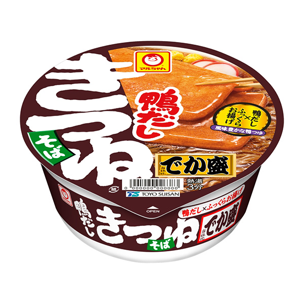 マルちゃん 鴨だしきつねそば でか盛 167g×12個 (1ケース)