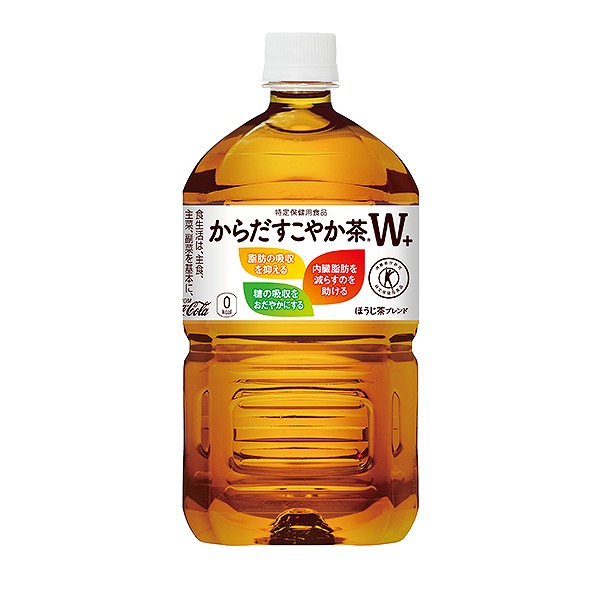からだすこやか茶W＋ 1050ml×12本入り (1ケース)【特定保健用食品】