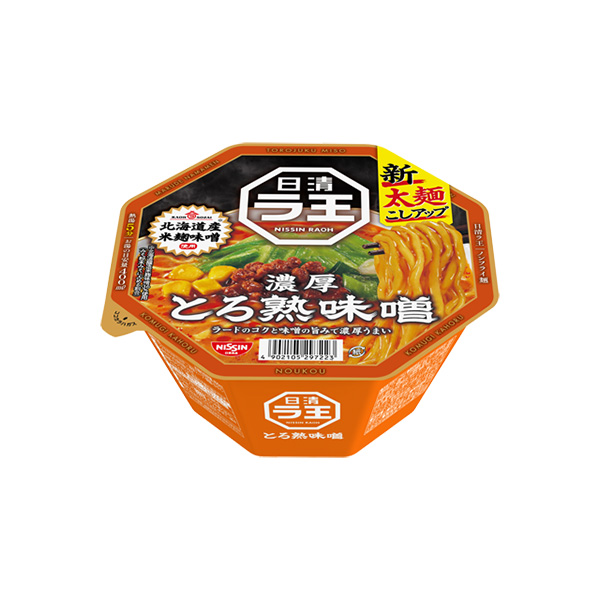 日清 ラ王 とろ熟味噌 118g×12個 (1ケース)