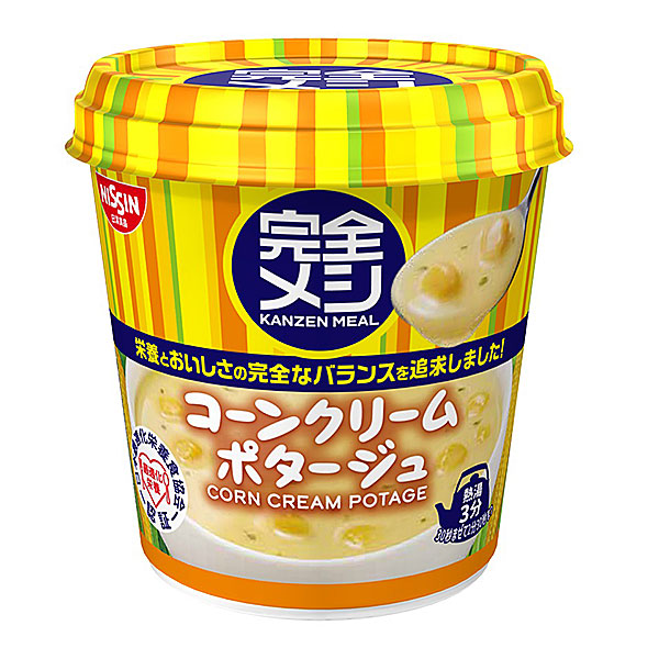 日清　完全メシ　コーンクリームポタージュ 46g×6個入り(1ケース)