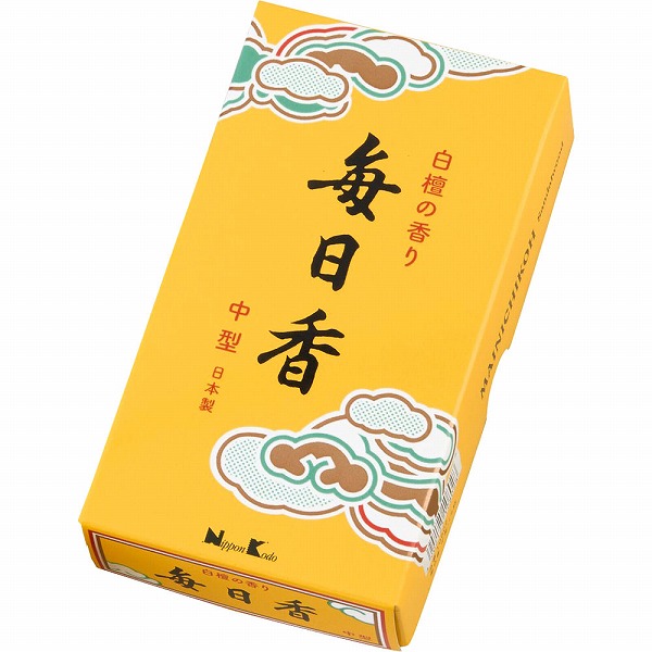 日本香堂 毎日香 中型バラ詰 約150g×1個