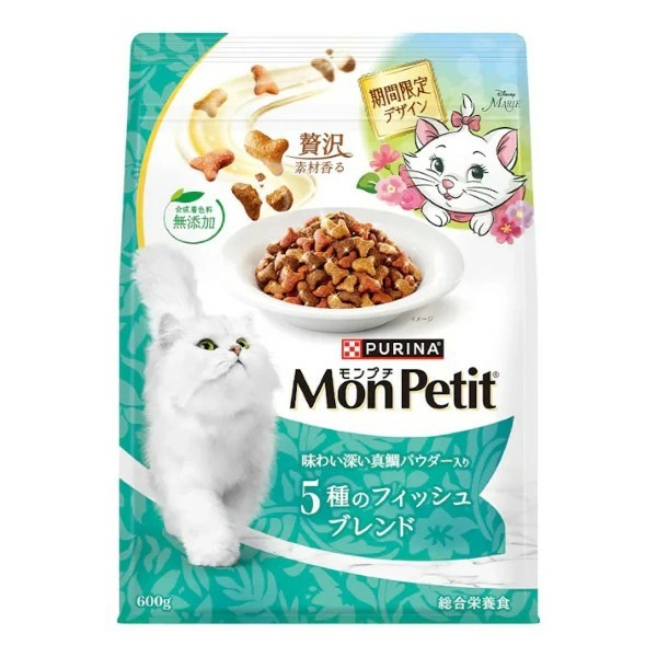 モンプチ バッグ 期間限定 味わい深い真鯛パウダー入り 600g×8袋入り (1ケース)