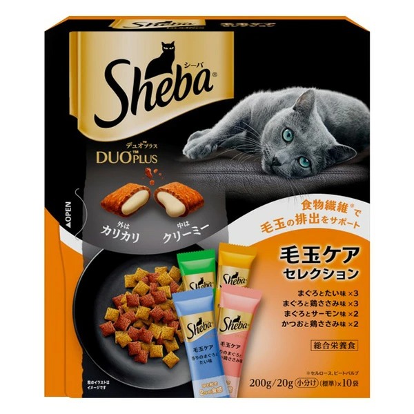 シーバ デュオプラス 毛玉ケアセレクション 200g×12箱入り (1ケース)