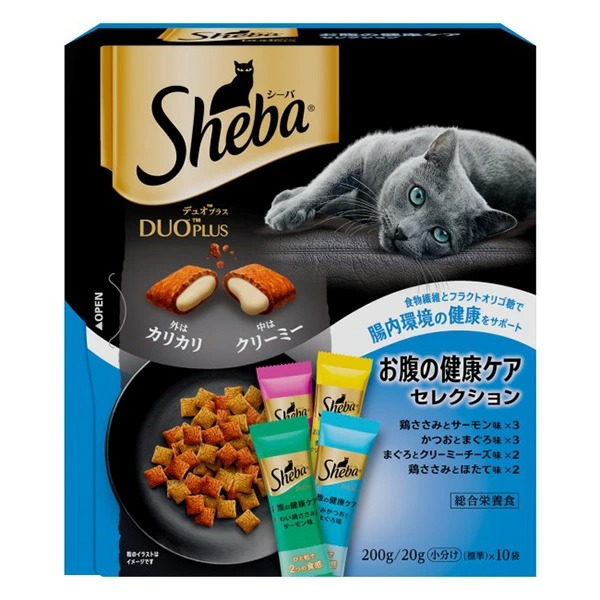 シーバ デュオプラス お腹の健康ケアセレクション 200g×12箱入り (1ケース)